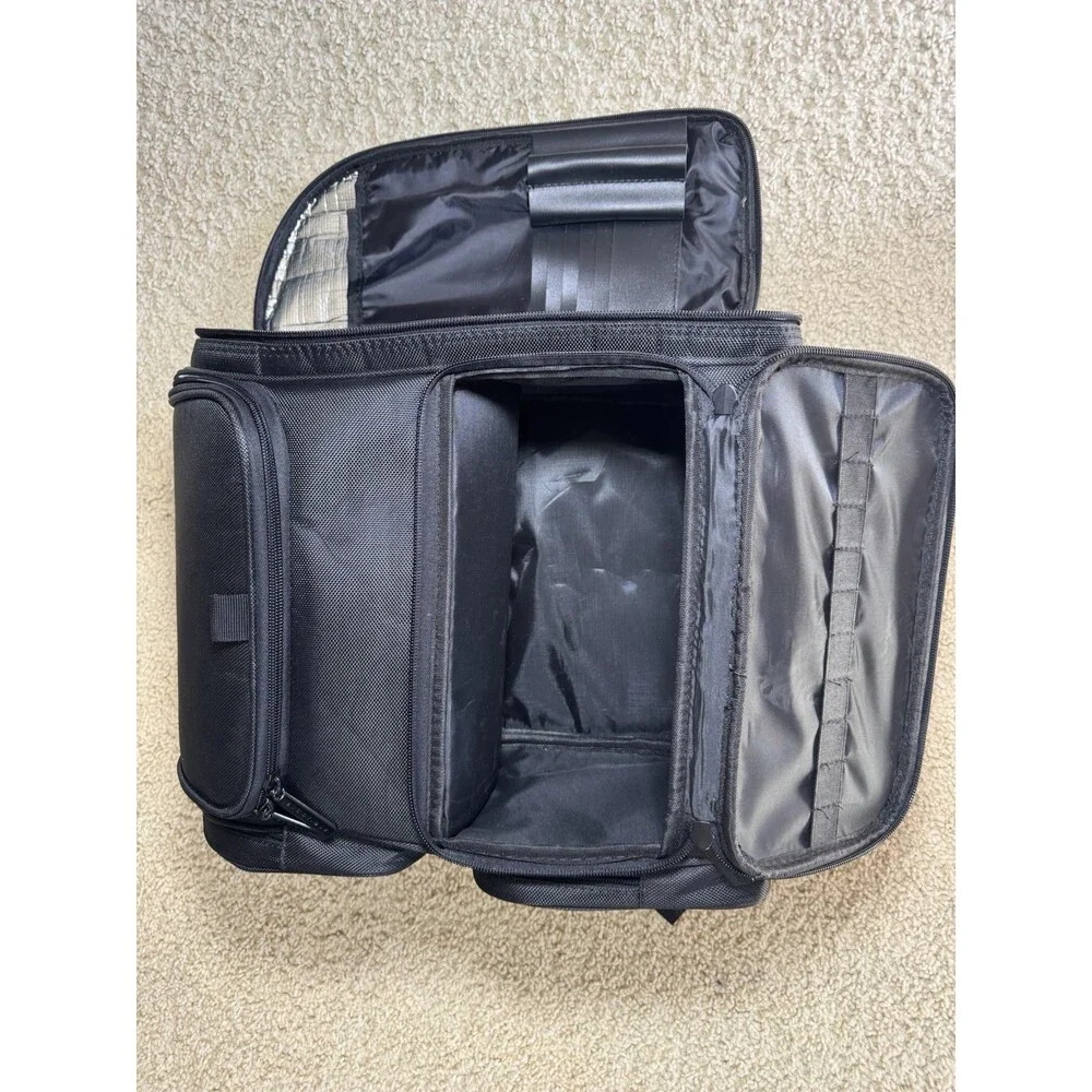 BYOOTIQUE Hairdresser Makeup Artist Travel Bag, Suitable for Barber Tools Black